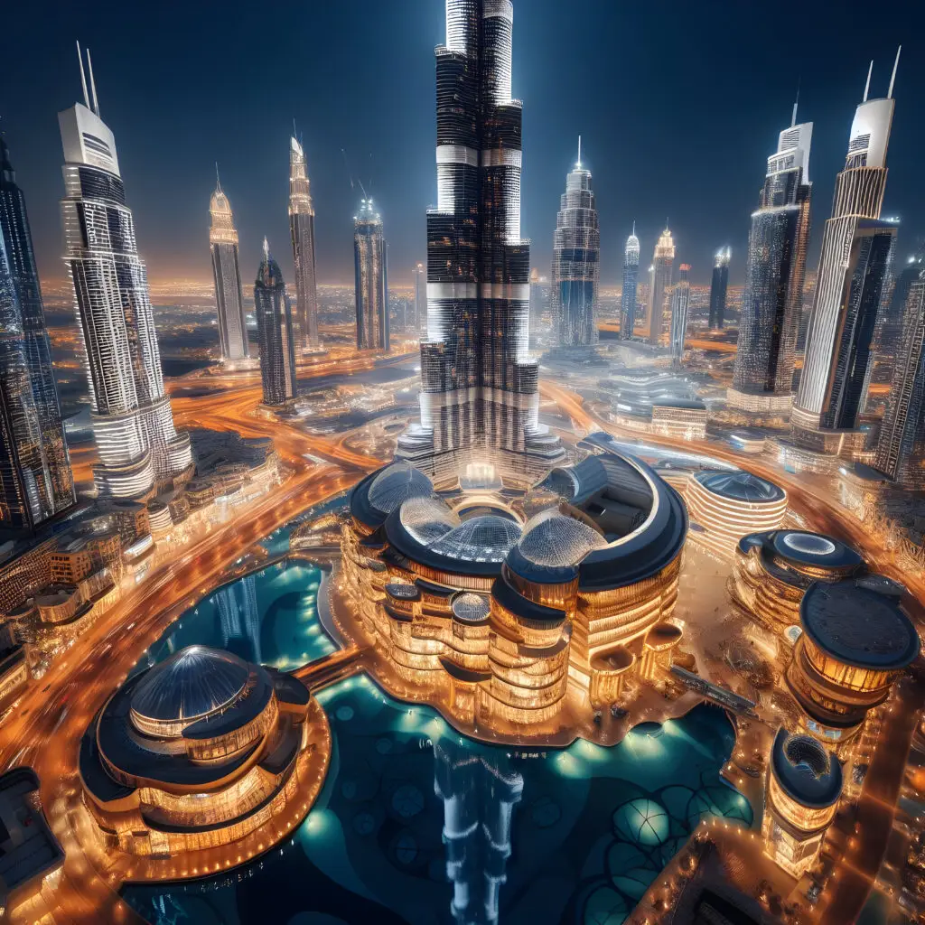 vecteezy burj khalifa an architectural marvel in the heart of dubai 32514018