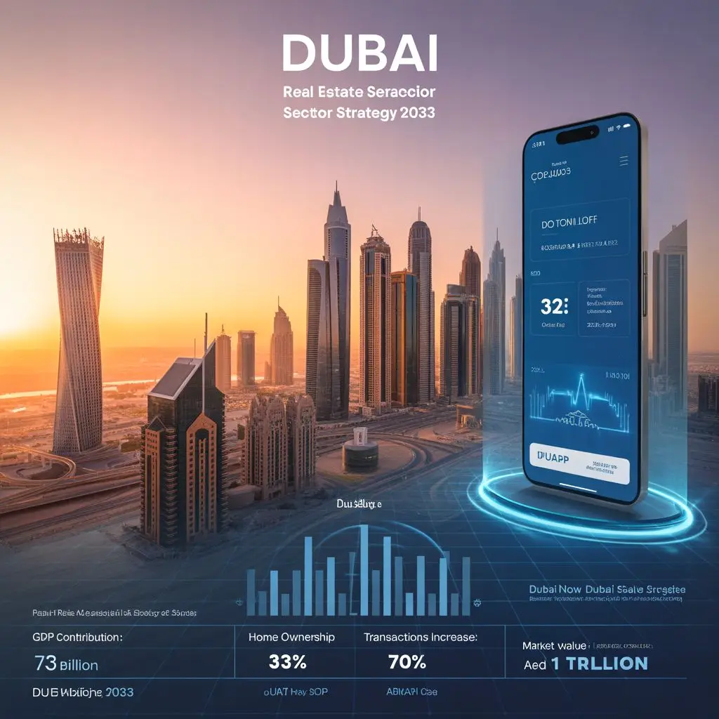 Dubai Real Estate Sector Strategy 2033: the targets and what they change 1 Dubai Real Estate Sector Strategy 2033: the targets and what