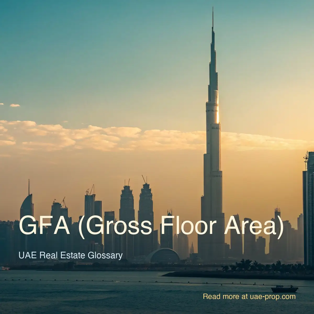 GFA (Gross Floor Area) — old.uae-prop.com