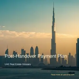 Post-Handover Payment Plan — old.uae-prop.com