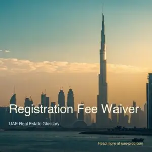 Registration Fee Waiver — old.uae-prop.com